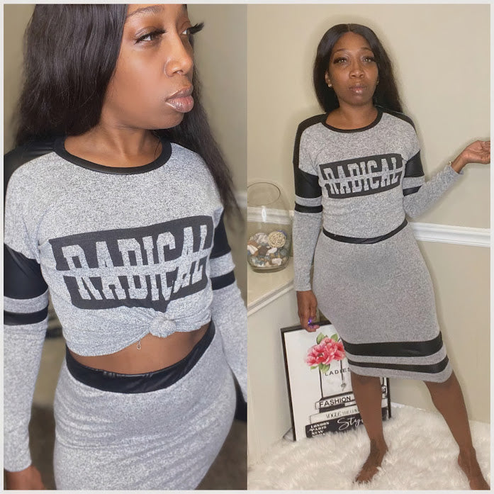 “Radical” Skirt Set